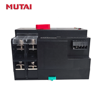 MUTAI 2P 3P 4P PV solaire ATS monophasé 100A 100 Amp 110V 220V 400V commutateur de transfert automatique électrique pour générateur