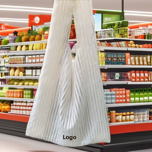 Sac fourre-tout de luxe personnalisé en usine avec bandoulière, grand format, écologique, pour le shopping et l'emballage - Product Image 2