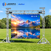 Écran LED extérieur P3.91 en aluminium 8K HDR10 résistant aux températures négatives de -30 à -60 degrés, IP65, 5000 nits, 7680 Hz, pour station de ski et arène de neige
