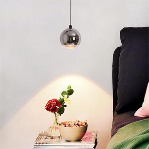 Modern Minimalist Single Head Pendant <b>Light</b> Luxury Round <b>Dining</b> Room Bedroom Counter Height Adjustable for Bar for Bedside - Product Image 6