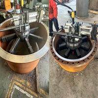 TFP-I2000 Machine portable pneumatique de façonnage de brides à montage interne pour la réparation de joints toriques RF RTJ