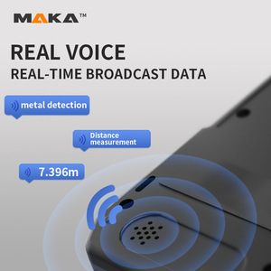เครื่องวัดระยะด้วยเลเซอร์ MK2101 พร้อมเครื่องตรวจจับโครงสร้างผนังแบบเทปวัด สำหรับการวัดและสแกน - Product Image 6