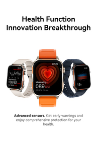 Reloj Inteligente AI Watch 2, Pulseras Inteligentes con Monitoreo de Frecuencia Cardíaca <span class=keywords><strong>24h</strong></span>, Recordatorio de Mensajes, ChatGPT, Seguimiento de Actividad, Reloj Deportivo Inteligente, Resistente al Agua IP68 - Product Image 4