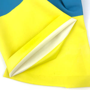 ANT5PPE Gants en latex néoprène bicolore nettoyage de chambre gants bleus et jaunes - Product Image 2