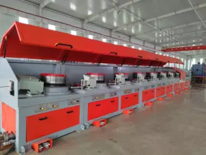 Efficient High Carbon Steel Nail Making Galvanized Steel Wire Drawing Machine