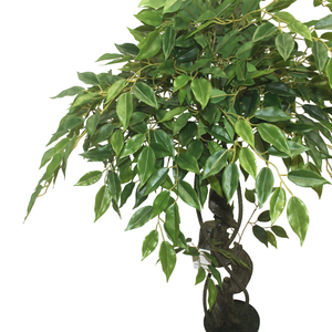 Office fa yüksek kalite 120cm yapay Banyan ağacı <span class=keywords><strong>Ficus</strong></span> <span class=keywords><strong>Microcarpa</strong></span> ofis ve dış mekan kullanımı için gerçek yaprakları ile - Product Image 4