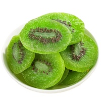 Groothandel Hoge Kwaliteit Verse Gedroogde Kiwi Fruitthee Grondstof Schijfjes Natuurlijke Zoete Smaak 10kg Bulkverpakking Fruitsnack Openlucht