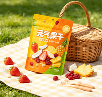 Herbruikbare staande zipzak, vochtbestendig, verpakking voor gedroogd fruit, gravureprint, PET/PE materiaal voor gedroogde mango en rozijnen