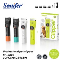 Tondeuse professionnelle pour animaux Sonifer SF-9822, tondeuse pour chiens et chats, tondeuse à poils d'animaux, machine de toilettage électrique