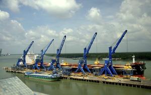 מנוף נמל הידראולי מנוף זרוע מנוף לפריקת מכולות למכירה - Product Image 5