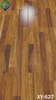 Plancher stratifié résistant à l'usure imperméable de serrure de clic plancher de salon plancher stratifié de 8mm