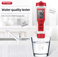 PH Ez9908 4 en 1 Kit de Test d'eau multifonctionnel Type stylo HeldHold PH TDS EC compteur de température