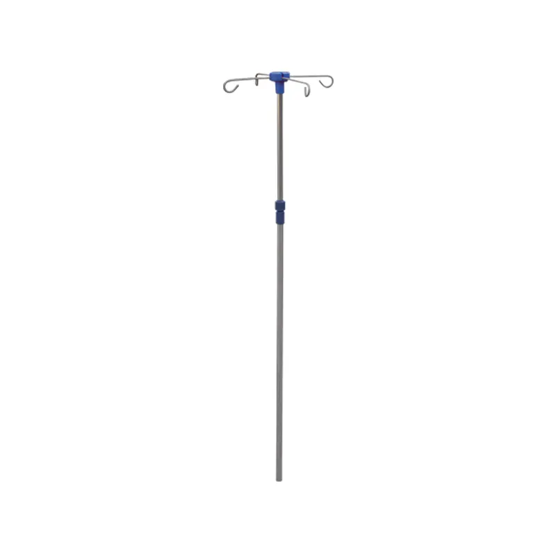 D-26 hospital infusion stand IV pole for medical bed
