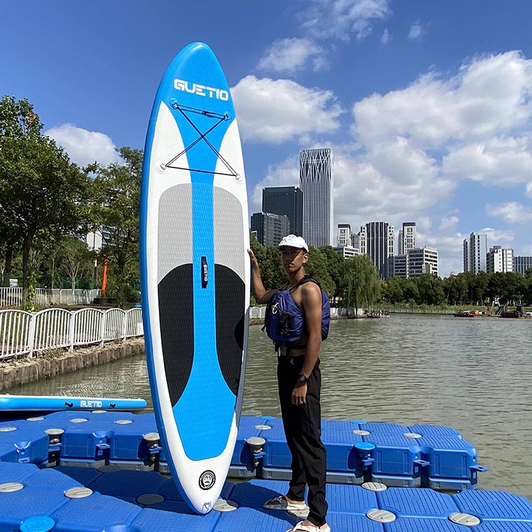GUETIO Прямая поставка 10ft весло SUP EVA весло доска надувная ISUP стоячая доска весла urf доска