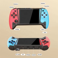 Rétro nostalgique Consola Jeu Enfants Classique Deux Joueurs Contrôleur de Jeu 500 en 1 Jeux Écran 3.5 Pouces Console de Jeu Portable