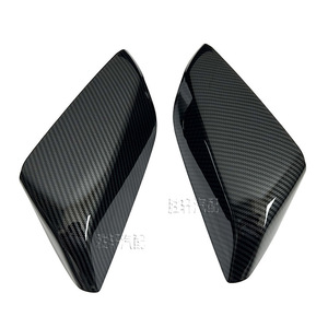 Chevrolet Malibu Carbon Fiber <b>Mirror</b> Covers 16-21 Full Set Left Right <b>Plastic</b> Reflector - Product Image 2