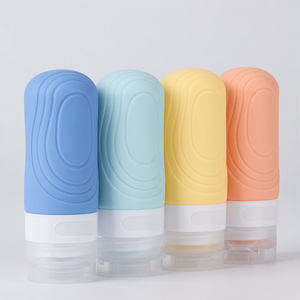 Juego <span class=keywords><strong>de</strong></span> Botellas <span class=keywords><strong>de</strong></span> <span class=keywords><strong>Viaje</strong></span> <span class=keywords><strong>de</strong></span> <span class=keywords><strong>Silicona</strong></span> Ecológicas y Duraderas, a Prueba <span class=keywords><strong>de</strong></span> Fugas, Aprobadas por la TSA, Recipientes Reutilizables para Artículos <span class=keywords><strong>de</strong></span> Aseo, Botellas Exprimibles - Product Image 5