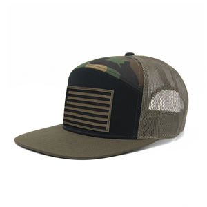 Gorra de Camionero de 7 Paneles con Camuflaje Personalizado para Hombre, Gorra de Camionero con Malla en la Parte Trasera, Gorras de Camionero de Camuflaje de 7 Paneles para Actividades al Aire Libre - Product Image 2