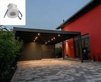 Juego completo LED Inbouwspots 12PCs Mini 28mm Dimbare IP65 con transformador de 110V/220V y control remoto