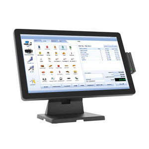 TX <span class=keywords><strong>POS</strong></span> 18.5 + 11.6 inci layar ganda sistem <span class=keywords><strong>POS</strong></span> layar sentuh definisi tinggi cocok untuk register uang tunai Supermarket - Product Image 2