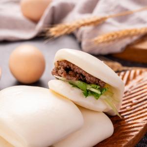 Chino Tim Sim Bao Bun Frozen Steamed Pao Bun Estilo cantonés Lotus Leaf Steamed Bun - Product Image 6