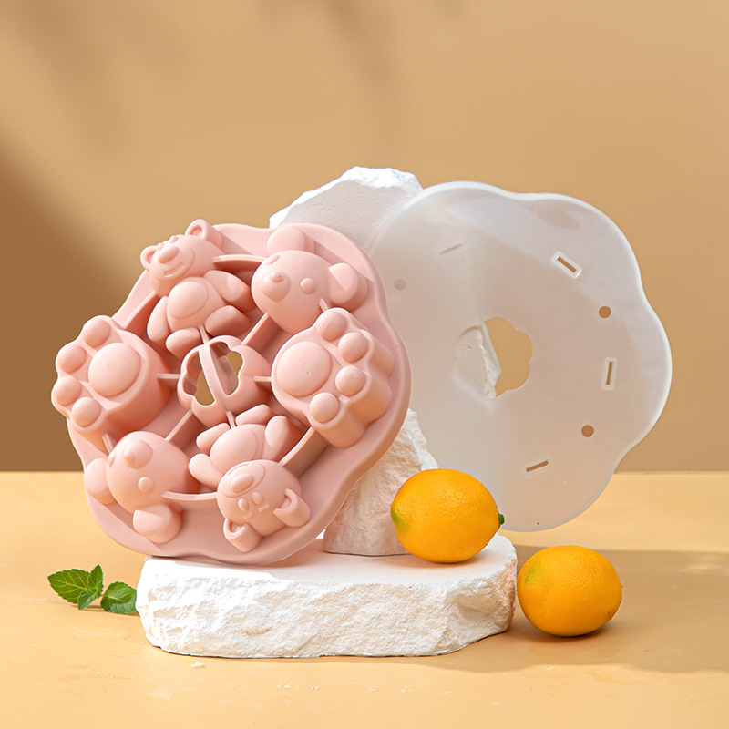 Style 2: Teddy Bear Mold [Pink]