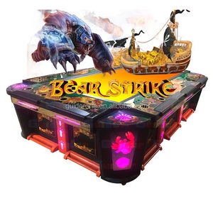 Gabinete de <span class=keywords><strong>juego</strong></span> de peces para <span class=keywords><strong>6</strong></span> jugadores que funciona con monedas para interiores de alta calidad, instalación de Arcade de entretenimiento, Bear Strike - Product Image 1