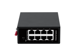 Switch Ethernet Industrial No Administrado, 8 Puertos 10/100/1000Base-T, Plug and Play, Entrada de Voltaje Amplio, Tamaño Compacto para Entornos Hostiles - Product Image 1