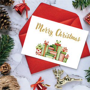 Combo de Tarjetas de Felicitación de <span class=keywords><strong>Cumpleaños</strong></span> Personalizadas, Tarjetas de <span class=keywords><strong>Cumpleaños</strong></span> Divertidas, Tarjetas de Regalo de Navidad con Sobre y Pegatinas para Regalos - Product Image 2