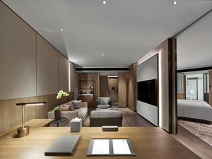 SHIYI Four Points by Sheraton Mobilier <span class=keywords><strong>de</strong></span> chambre à coucher d'hôtel au design moderne Ensembles <span class=keywords><strong>de</strong></span> meubles élégants pour chambres d'hôtes d'hôtel - Product Image 4