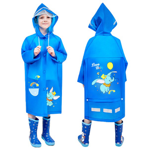 Imperméable EVA jaune personnalisé en usine, imperméable et réutilisable, style long pour les activités de plein air sous la pluie. - Product Image 4