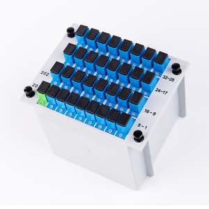 Divisor PLC de Fibra Óptica / Red 1X2 1X4 1X8 1X16 1X32 1X64 Tipo Caja Divisora Óptica PLC - Product Image 2