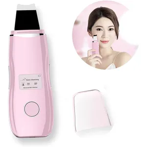 Offre Spéciale Visage Machine de Massage Facial D'épurateur De Peau Spatule Électrique Dermabrasion D'ion Ultrasonique D'épurateur De Peau