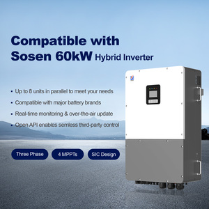 Sakete 112kWh 60kW Industrial Solar Energy Storage System With Three Phase 400V Hybrid Power Output SKTESS112-60K All in One Des - Product Image 3