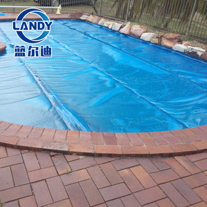 Cubierta <span class=keywords><strong>Solar</strong></span> <span class=keywords><strong>Rectangular</strong></span> para <span class=keywords><strong>Piscina</strong></span> LANDY de Material LDPE de 12 x 24, Resistente a los Rayos UV y al Polvo, Manta <span class=keywords><strong>Solar</strong></span> para <span class=keywords><strong>Piscina</strong></span> - Product Image 4