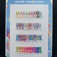 WEKIKOU Échantillon Gratuit Hema Free – Kit de Vernis à Ongles Gel Scintillant Effet Aurore Nacré 40 Couleurs pour Salon et Manucure DIY
