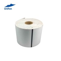 Rollos de Papel Térmico Personalizados Blancos para Cajas Registradoras de Supermercados y Bancos, Rollos de Papel para Cajeros Automáticos de 80x80 mm