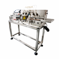 Machines de remplissage de liquides SINBON 10 ml, machine de remplissage d'eau à 4 têtes, machine de remplissage de miel automatique