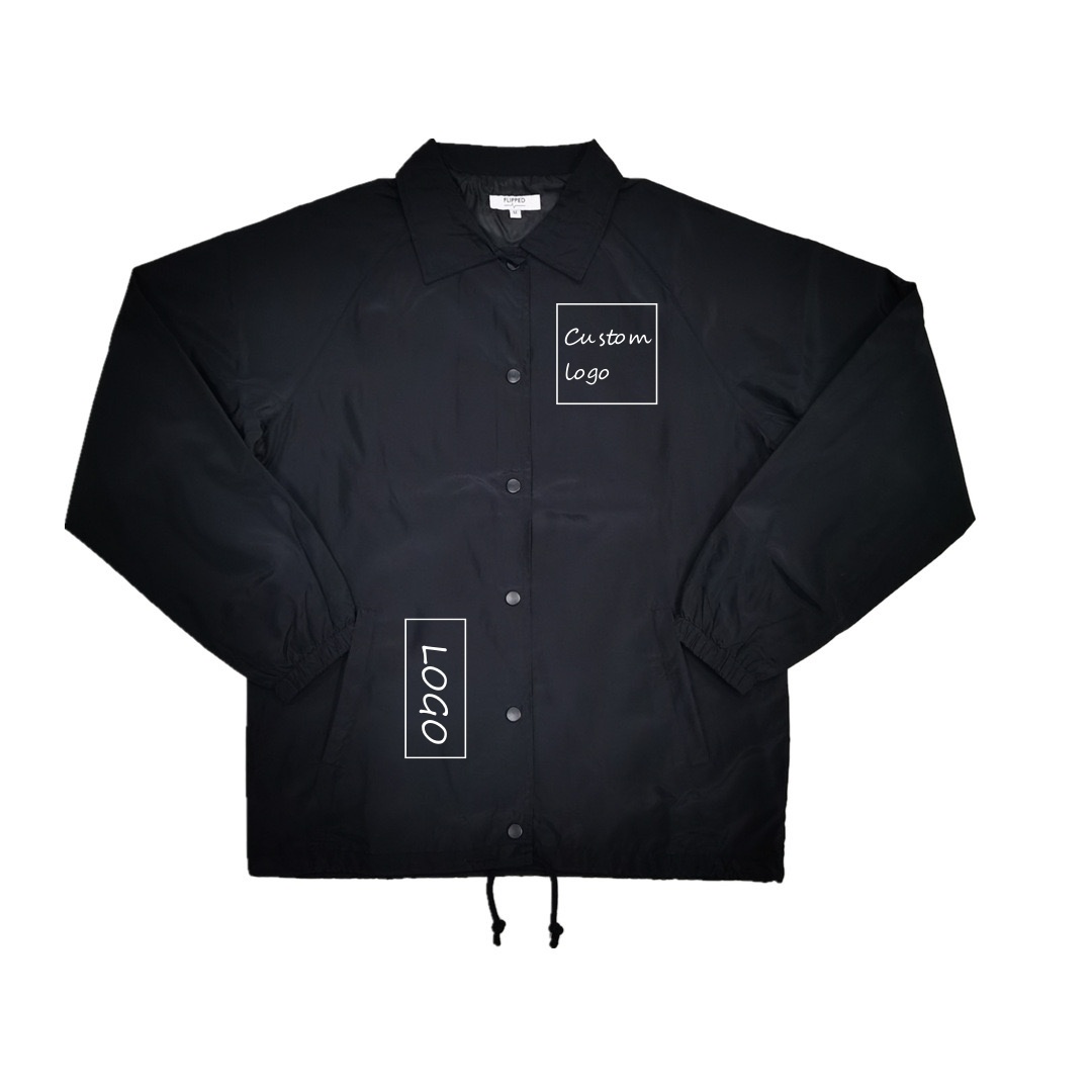 harlaut apparel coach jacket ブラック 2XL REC-3L-JAC-OLI-1e_dbc537d0-
