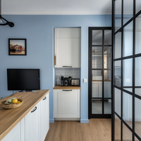 Maison conteneur en acier de 20 pieds et 40 pieds, préfabriquée, modulaire, de luxe, extensible, avec cuisine, panneaux sandwich, pour bureau et habitation