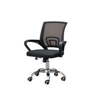 Échantillon Gratuit Chaise de Bureau Ergonomique en Tissu à Prix Abordable avec Base 5 Étoiles Design Moderne Hauteur Réglable Pivotante