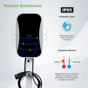 工場価格 7kw EV充電器 11kw 業務用EV充電器 パイルタイプ1/タイプ2 EV充電ステーション - Product Image 4