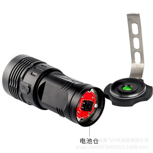 ไฟฉายกอล์ฟไฟน์ LED แบบชาร์จไฟได้ อลูมิเนียมอัลลอยด์ แสงสว่างแรงสำหรับใช้งานกลางแจ้ง - Product Image 3