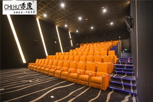 Canapé de cinéma en cuir microfibre pour salle de cinéma commerciale haut de gamme avec 5 ans de garantie - Product Image 4