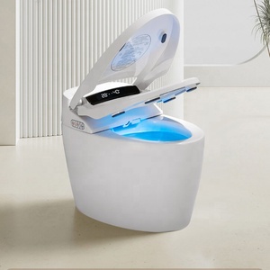 Sensor de baño europeo automático de porcelana de 110V/220V, bidé de descarga automática WC, cuenco inteligente, inodoro japonés inteligente - Product Image 3