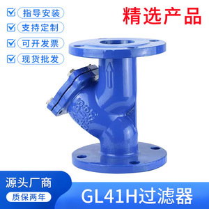 Vanne de filtration à bride de type Y Shen Hui DN50 16 bars pour la filtration des eaux usées - Product Image 5