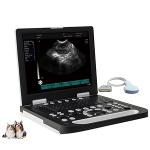 Ecógrafo Veterinario Portátil de 15 Pulgadas con Sonda Convexa, Batería de 4 Horas, Completamente Digital, para Diagnóstico de Gestación en Perros, Cerdos y Ovejas - Product Image 1