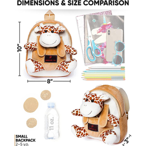 Sac à dos motif girafe et Animal en 3D, jouets cadeau de noël pour enfants de 2 à 4 ans, offre spéciale - Product Image 5