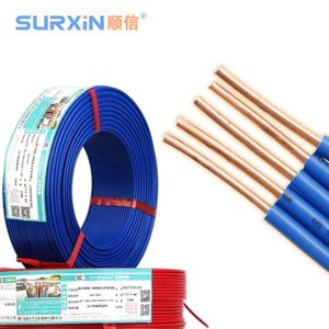 <span class=keywords><strong>สาย</strong></span><span class=keywords><strong>ไฟ</strong></span>ฟ้าทองแดงแท้คุณภาพสูง BV 450 750V แบบเส้นเดี่ยว สำหรับงานเดินสาย<span class=keywords><strong>ไฟ</strong></span>ภายในอาคาร - Product Image 3