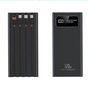 <span class=keywords><strong>Batterie</strong></span> <span class=keywords><strong>externe</strong></span> PVC 120W 20000mAh, chargeur de secours portable haute <span class=keywords><strong>capacité</strong></span> avec port USB-A, charge rapide - Product Image 1